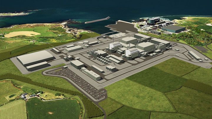 How the new nuclear power station will have looked 
