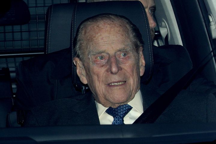 Prince Philip was last seen leaving the Queen's annual Christmas lunch at Buckingham Palace last month.