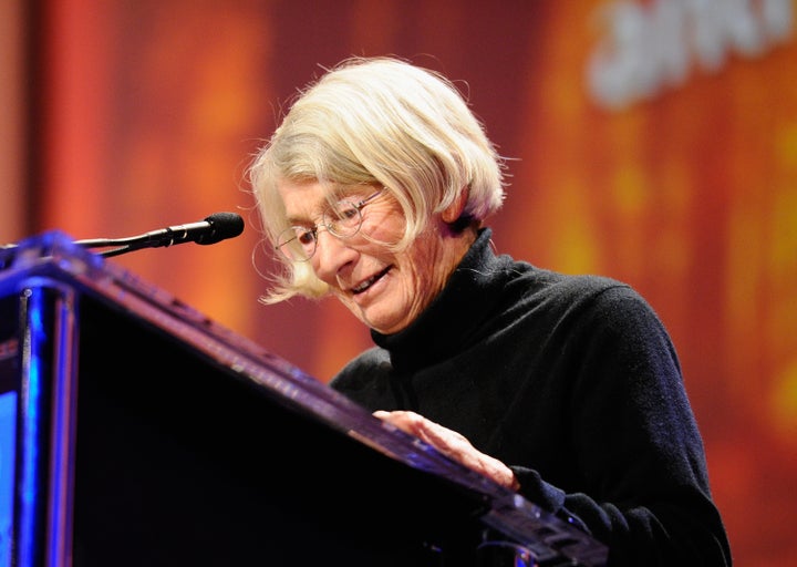 Poet Mary Oliver won the Pulitzer Prize in 1984 for <i>American Primitive</i>.