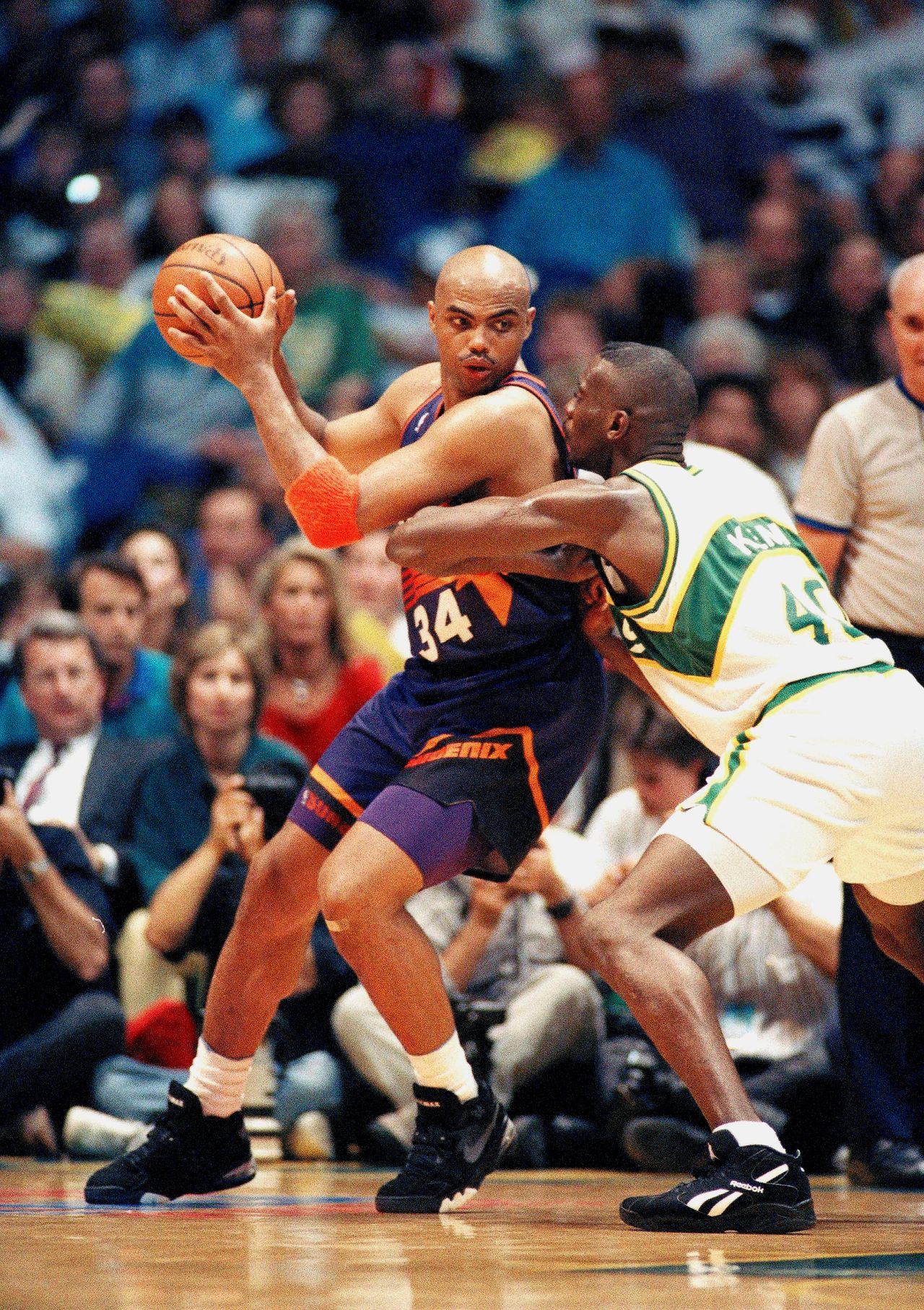 Charles Barkley's tendency to methodically back his opponents down beneath the basket prompted what was known as "The Barkley Rule"