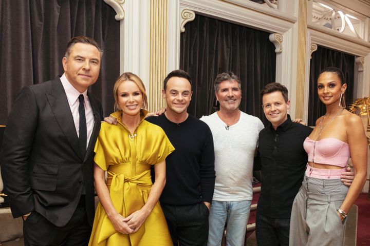 The whole 'BGT' gang was reunited on Friday