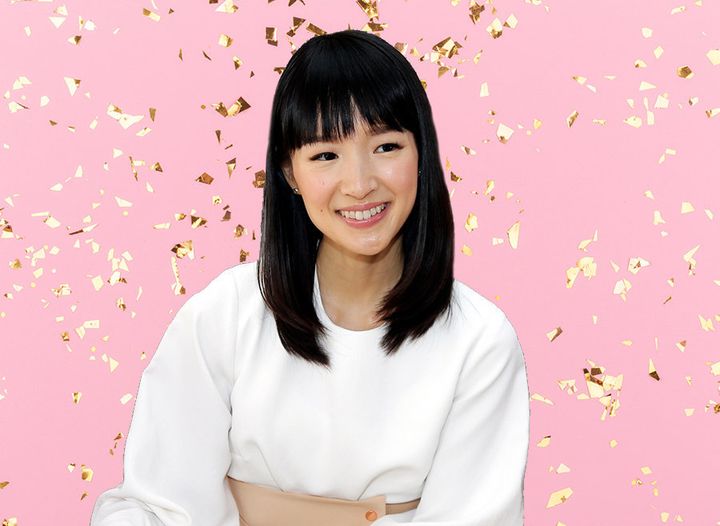 Marie Kondo encourages people to consider whether their possessions "spark joy."