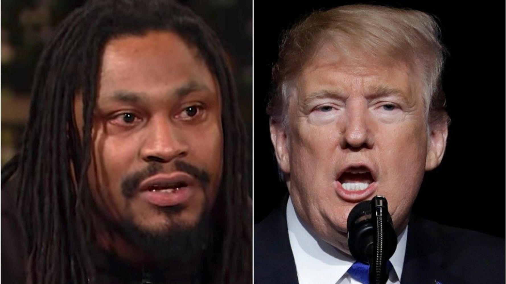 Donald Trump Says NFL Should Suspend Marshawn