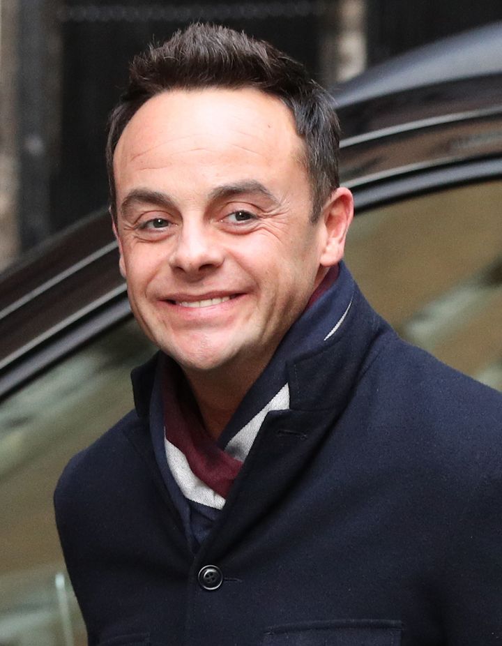 Ant McPartlin is now nine-months sober