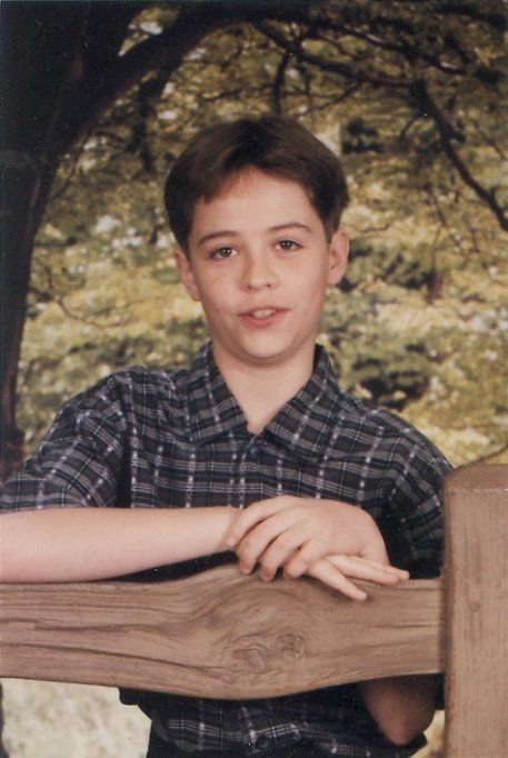 A school photo of Cronkhite when he was in 6th grade in 1994.