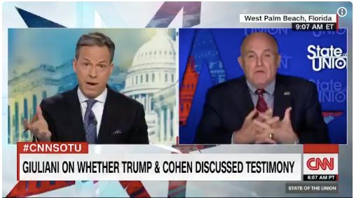 Rudy Giuliani: 'So What' If Trump Spoke With Cohen Ahead Of ...