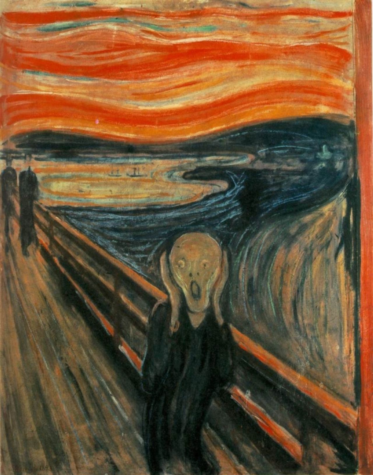 Εικόνα 1. Edvard Munch, The Scream, 1893, National Gallery and Munch Museum, Oslo