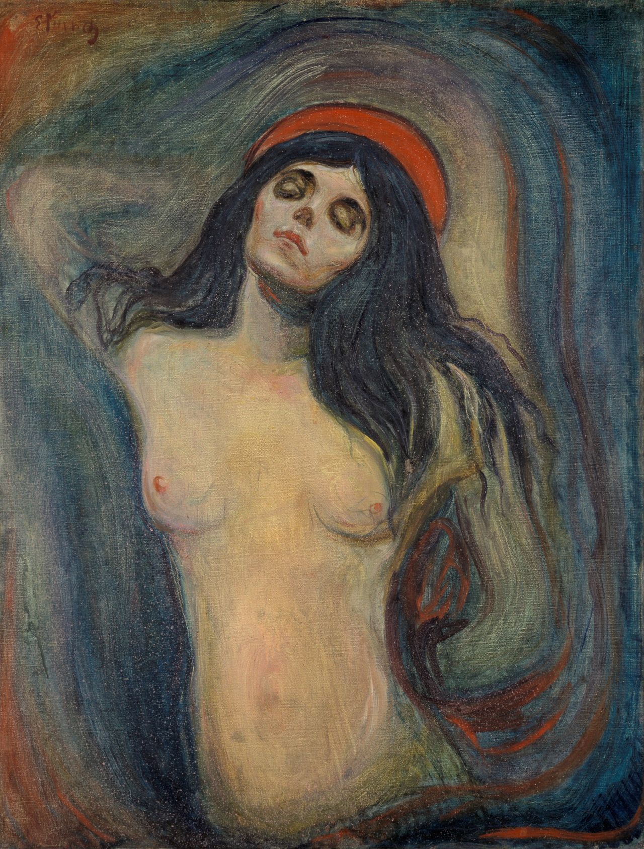Εικόνα 2. Edvard Munch, Madonna, 1894, Munch Museum