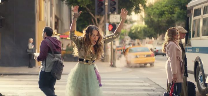 Sarah Jessica Parker reprises her Carrie Bradshaw role in a new initiative for Water.org.