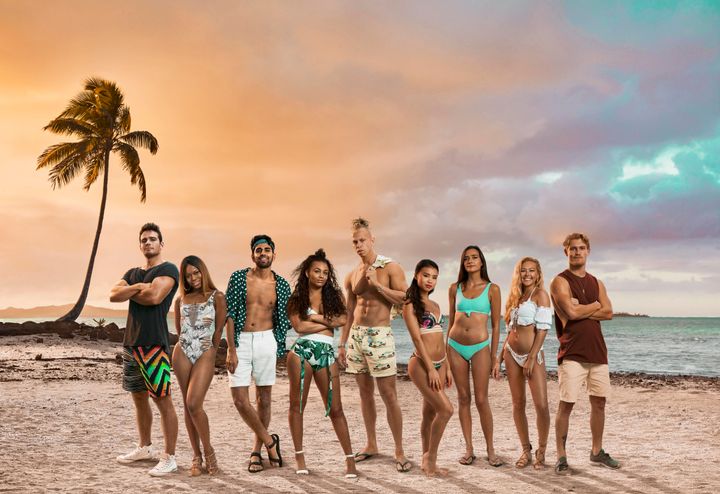 The cast of Shipwrecked