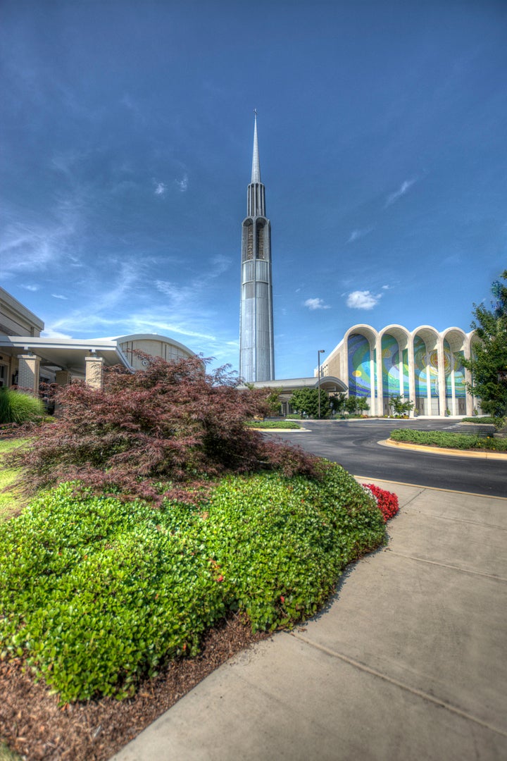 The First Baptist Church of Huntsville is one of the city's largest churches.