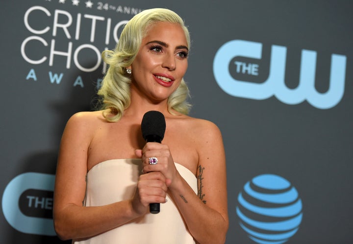 Lady Gaga, shown here at the Critics' Choice Awards on Jan. 13 in Santa Monica, California, recently said, “I am a Christian woman, and what I do know about Christianity is that we bear no prejudice and everybody is welcome."