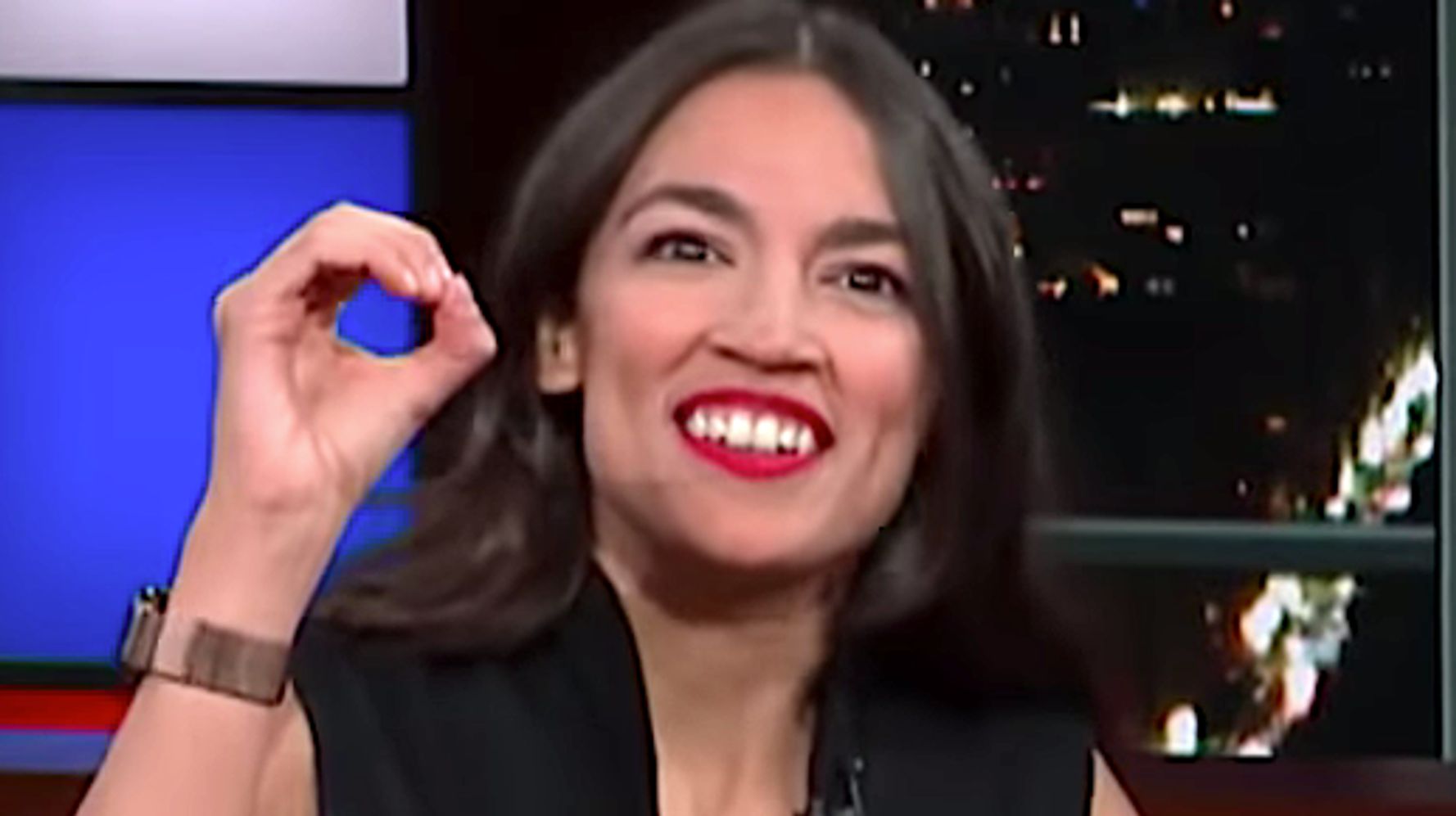 Alexandria Ocasio-Cortez Reveals How Many F**ks She Gives After Colbert ...