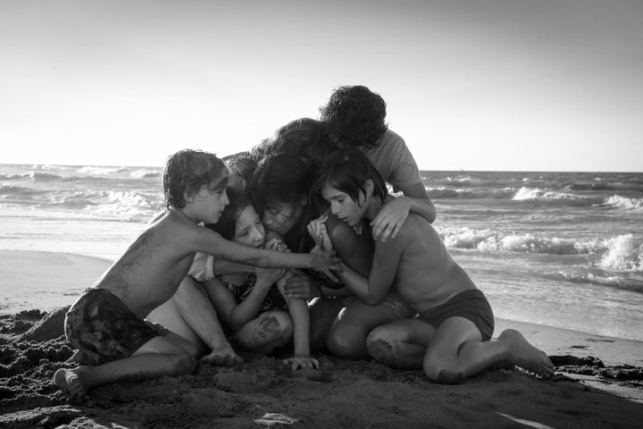 "Roma" is also the first Netflix film to be nominated for best picture.