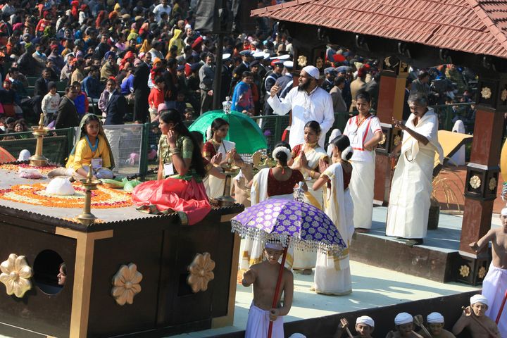 A file photo of Kerala's tableau during the Republic Day parade.