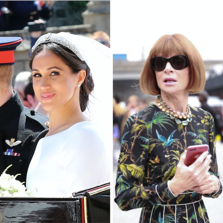 Anna wintour meghan 2024 markle wedding dress