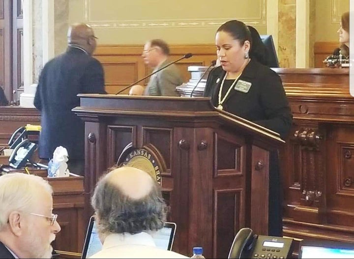 Rep. Ponka-We Victors, pictured, proposed the change to the House floor rules. She stressed the need to "create a comfor