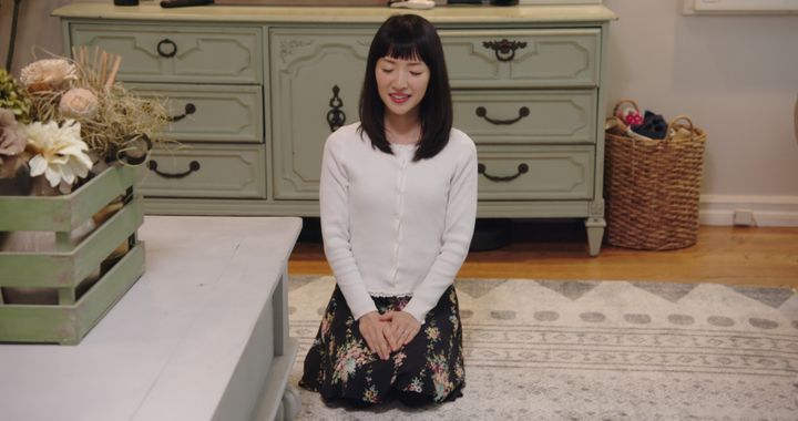 A still from Netflix's "Tidying Up with Marie Kondo."
