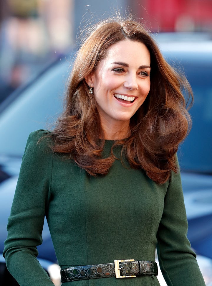 The Duchess of Cambridge visits Family Action to launch a new national support line on Jan. 22 in Lewisham, England. Family Action is a charity working directly with vulnerable children and families through over 135 community based services. 