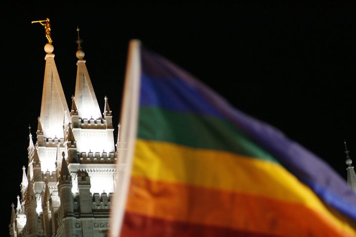 "I realized that it was time for me to affirm myself as gay,” wrote David Matheson, a practicing Mormon who used t