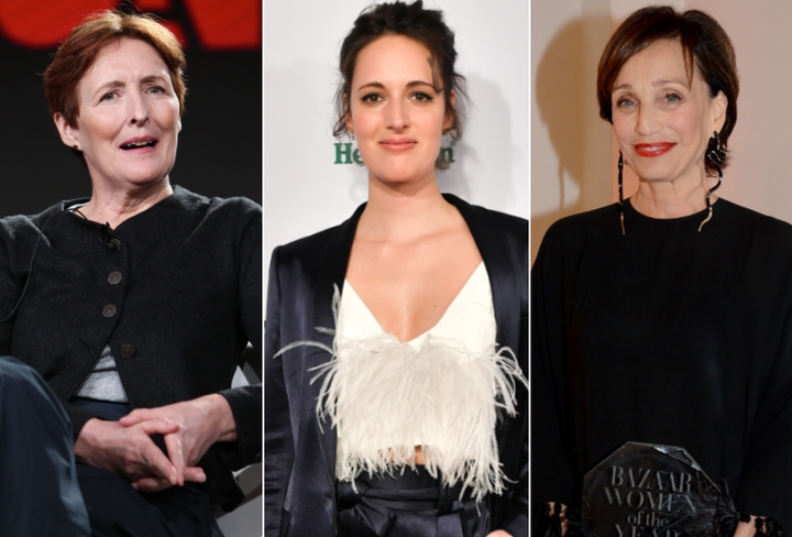 Dame Kristin Scott Thomas, Phoebe Waller-Bridge and Fiona Shaw