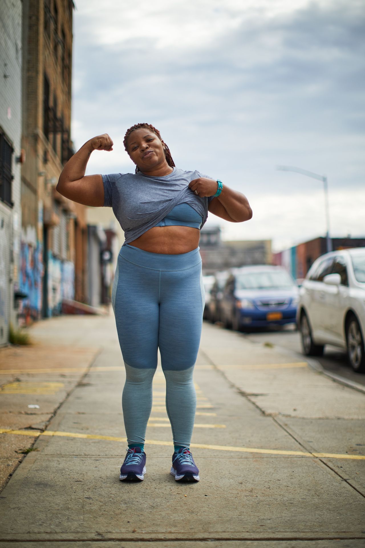 Last September, Snell collaborated with HOKA ONE ONE running shoe company to discuss aspects of her fitness journey and share some of the vile comments that she receives in her inboxes on a regular basis.