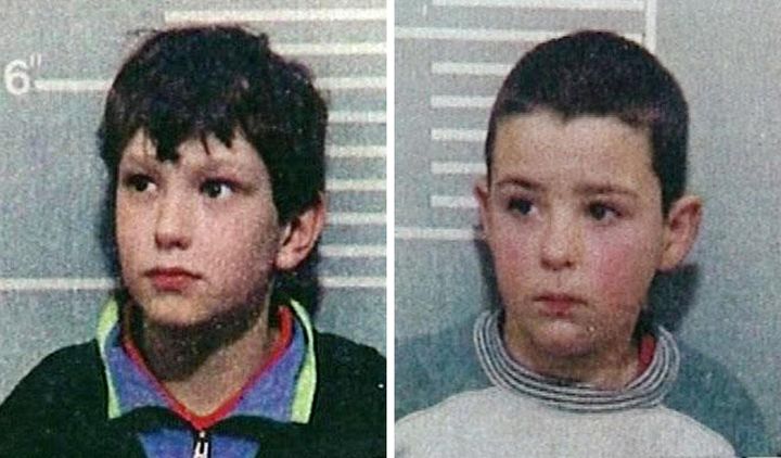 An injunction prevents the identification of killers Jon Venables and Robert Thompson, seen here aged 10.