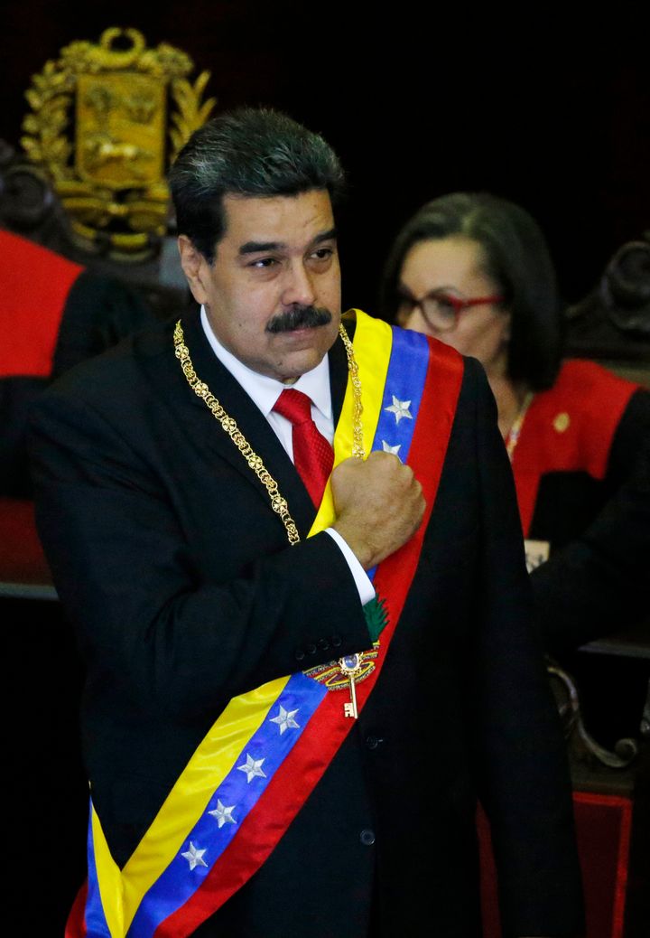 Nicolas Maduro was sworn in for a second term as president earlier this month 