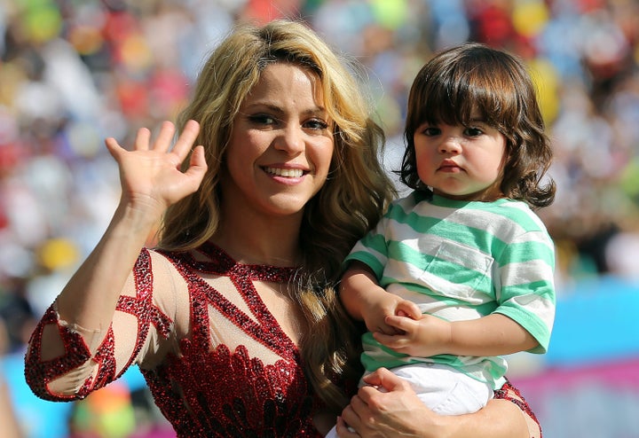 The singer is raising her children in a bilingual household.