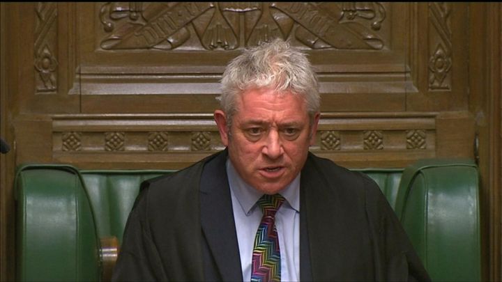 Commons Speaker John Bercow has a key role in selecting which amendments go to a vote