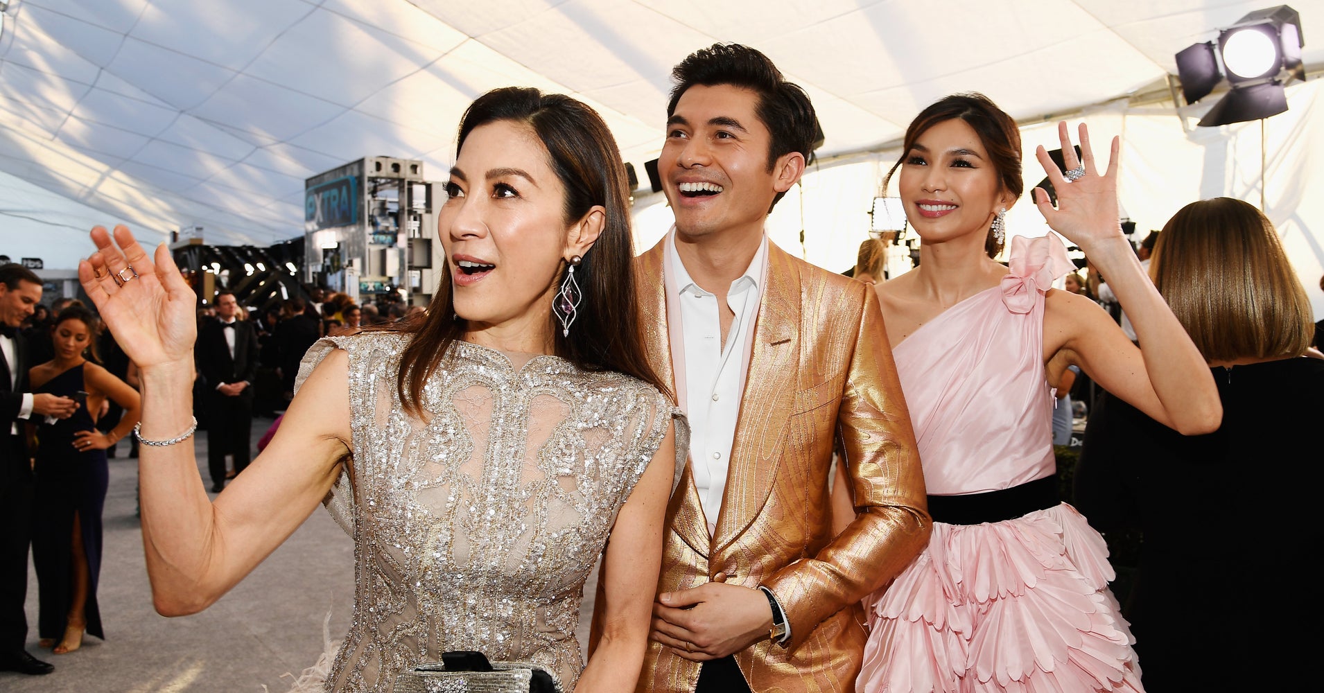 The Cast Of 'Crazy Rich Asians' Shut Down The SAG Awards Red Carpet ...