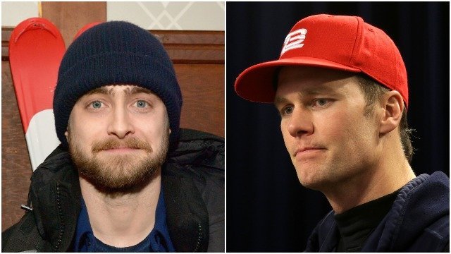 tom brady in beanie