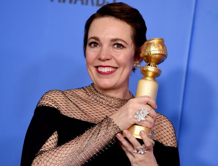 Olivia won a Golden Globe earlier this month 