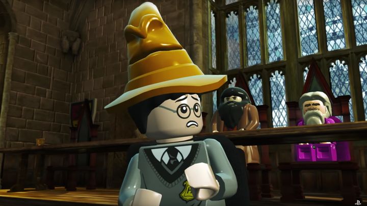 Still from LEGO Harry Potter Collection – Launch Trailer | PS4. Unfortunately, not from "Lego Movie 2."