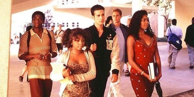 Dulé Hill, left, Lil' Kim, Freddie Prinze Jr., Paul Walker and Gabrielle Union.