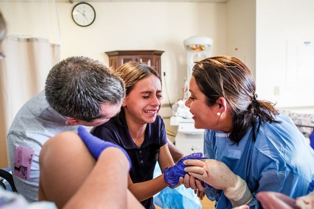 The photographer described the experience as incredibly emotional. 