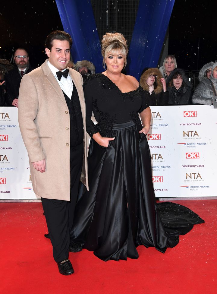Arg and Gemma on the NTAs red carpet earlier this month