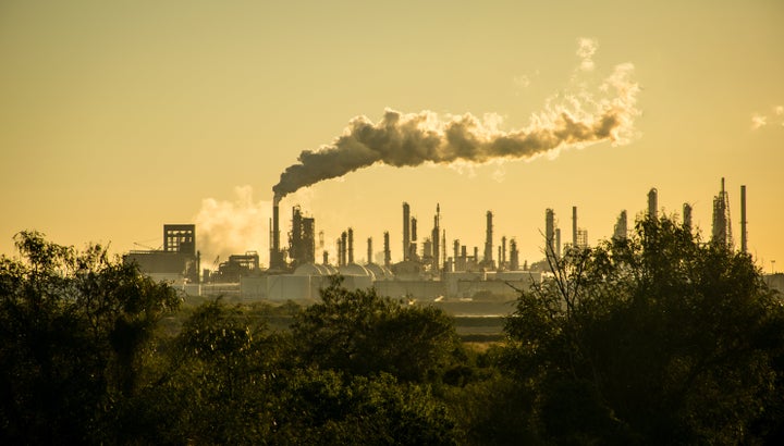 An oil refinery in Corpus Christi, Texas.