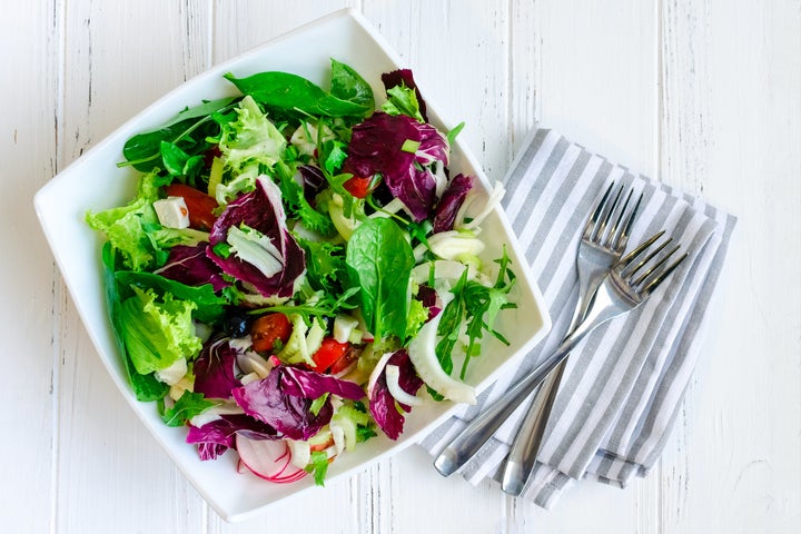 Consumo de verduras aumenta a concentração de vitaminas no organismo.