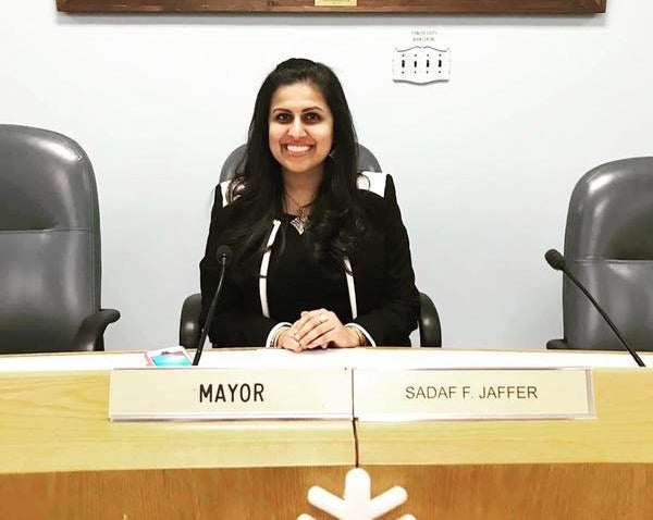 Sadaf Jaffer, a Muslim American woman of Pakistani heritage, is the mayor of Montgomery Township.