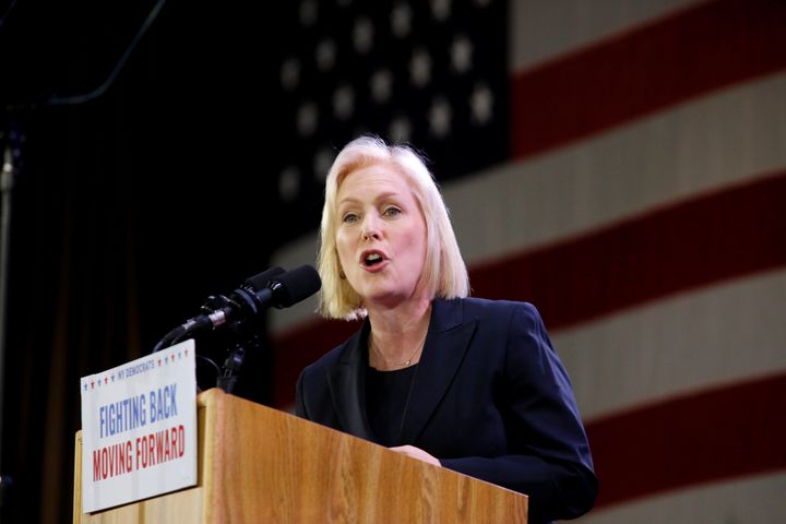 Sen. Kirsten Gillibrand (D-N.Y.) approves of recognizing Juan Guaidó as interim Venezuelan president and supports sanctions, but not military action.