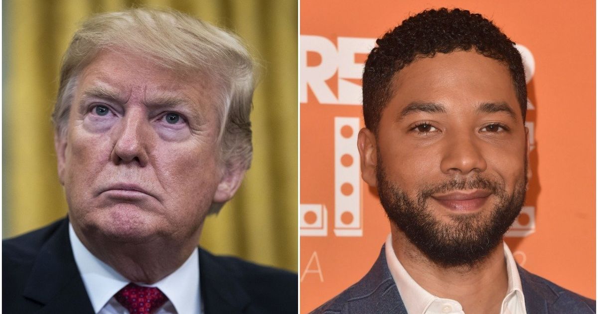 Trump Comments Briefly On Jussie Smollett Attack: 'Doesn't Get Worse ...