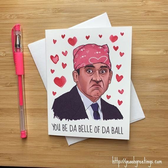 Funny The Office Valentine S Day Cards For The Jim To Your Pam Huffpost Life