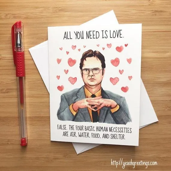 Funny 'The Office' Valentine's Day Cards, For The Jim To Your Pam |  HuffPost Life