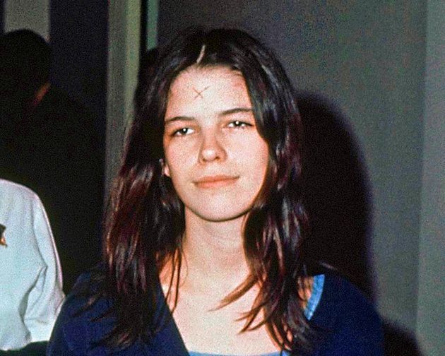 A 1971 photo of 19-year-old Leslie Van Houten, who is waiting to hear if she can be released from prison. She is now 69