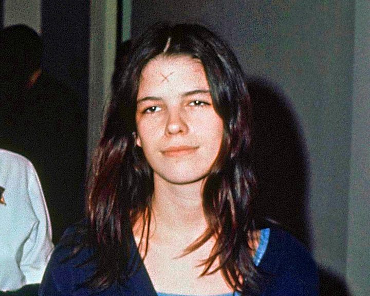 A 1971 photo of 19-year-old Leslie Van Houten, she is now 69