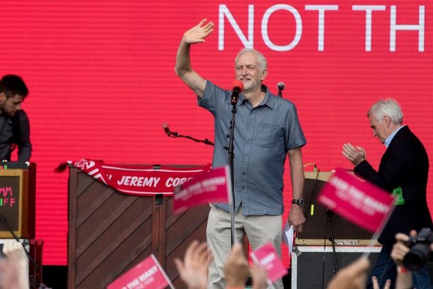 Jeremy Corbyn at LabourLive festival