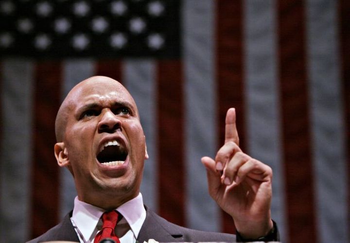 The newly elected Newark Mayor Cory Booker in 2006.