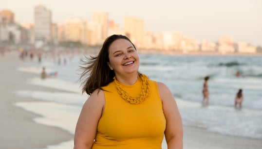 Ela foi a única brasileira na maior expedição feminina pela