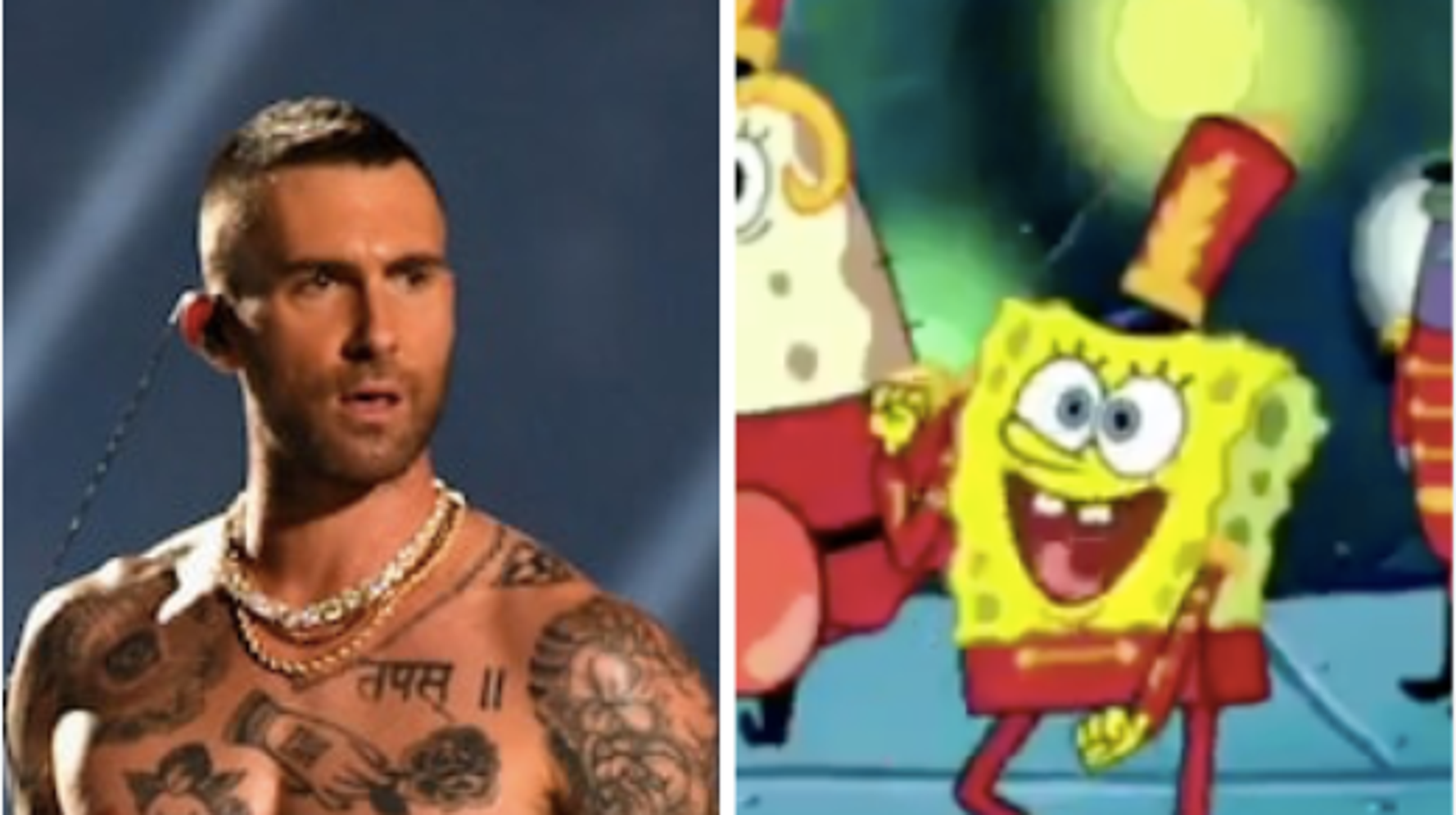 People Can T Believe Spongebob Squarepants Made A Super Bowl Halftime Show Appearance Huffpost
